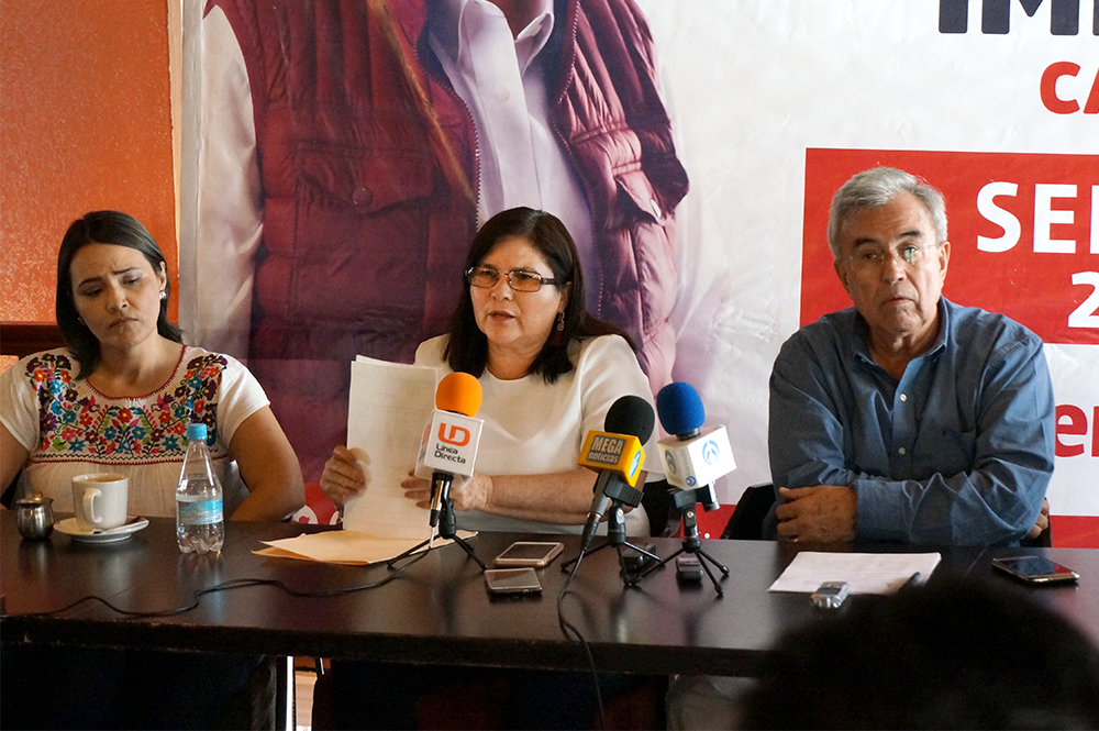 ‘Todos debemos declarar la 3de3 para recuperar la confianza en la política’: Imelda Castro