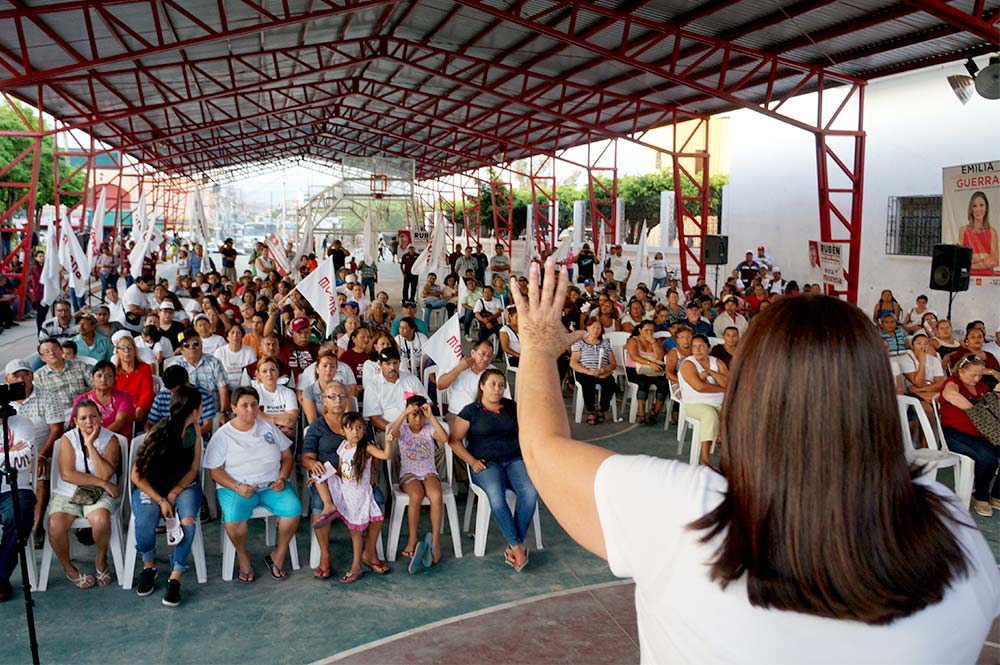 ‘Ya falta poco para empezar a escribir una nueva historia para el país, para Sinaloa’: Imelda Castro