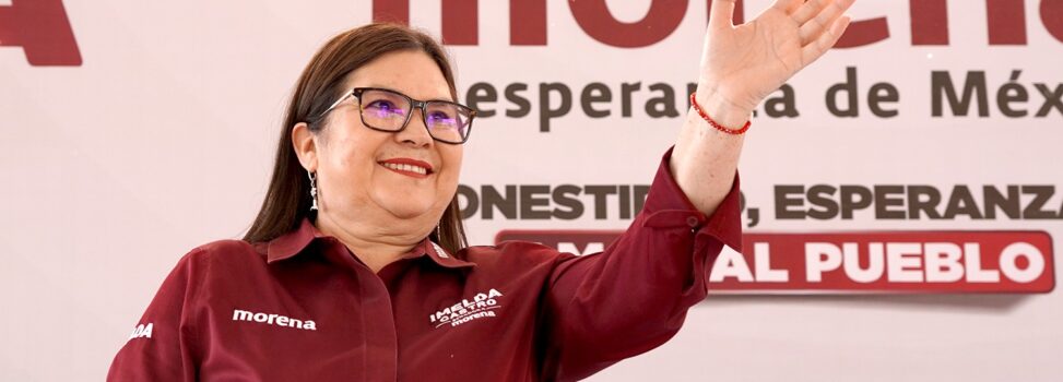 ”Vamos a ganar para implementar el Plan C de Claudia”: Imelda Castro, candidata al Senado por Morena