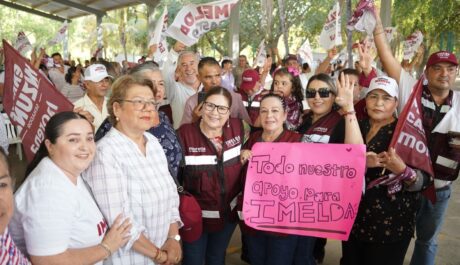 ”En Sinaloa de Leyva quieren que gobierne Morena”; Imelda e Inzunza