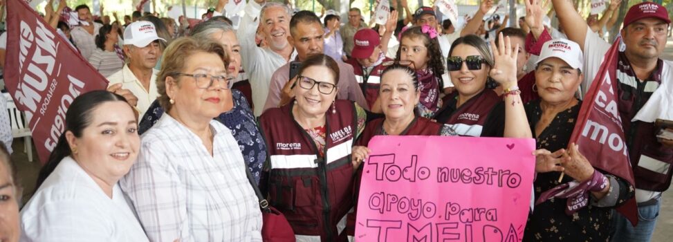 ”En Sinaloa de Leyva quieren que gobierne Morena”; Imelda e Inzunza